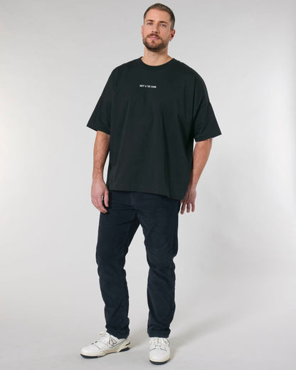 Herren Oversized Shirt "HOFF & THE GANG" Black