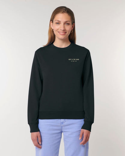 Damen Basic Sweatshirt "HOFF & THE GANG" Black