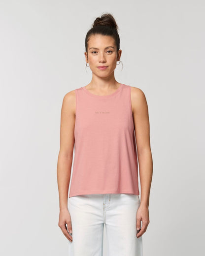 Damen Basic Tanktop "HOFF & THE GANG" Canyon Pink