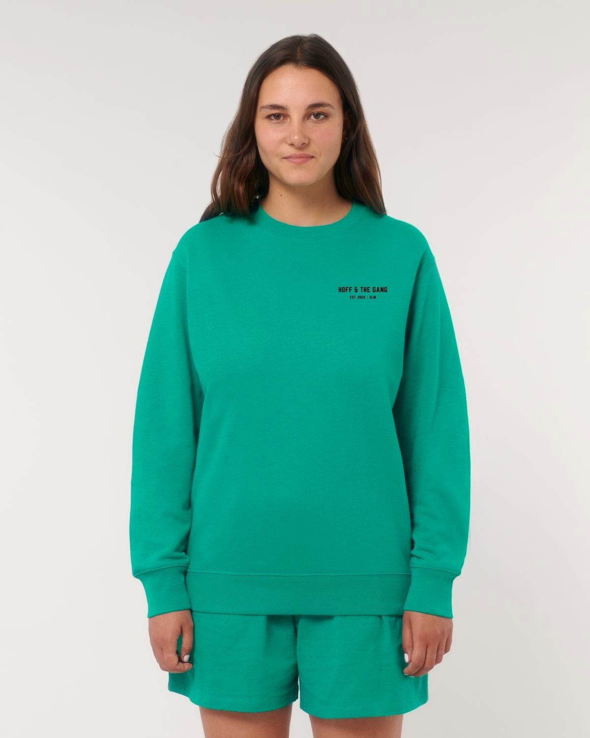 Damen Basic Sweatshirt "HOFF & THE GANG" Go Green