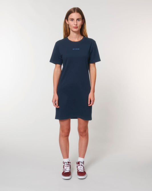 Damen T-Shirt Kleid "HOFF & THE GANG" French Navy
