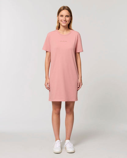 Damen T-Shirt Kleid "HOFF & THE GANG" Canyon Pink