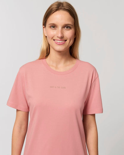 Damen T-Shirt Kleid "HOFF & THE GANG" Canyon Pink