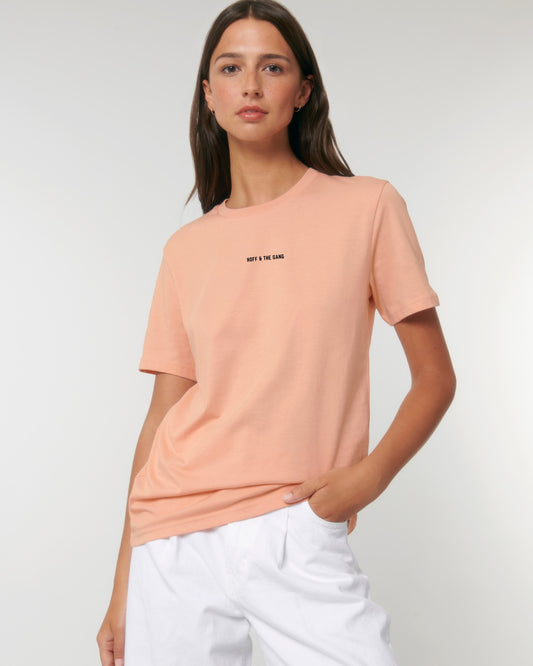 Damen Basic Shirt "HOFF & THE GANG" Fraiche Peche