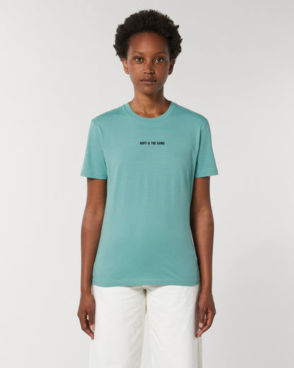 Damen Basic Shirt "HOFF & THE GANG" Teal Monstera