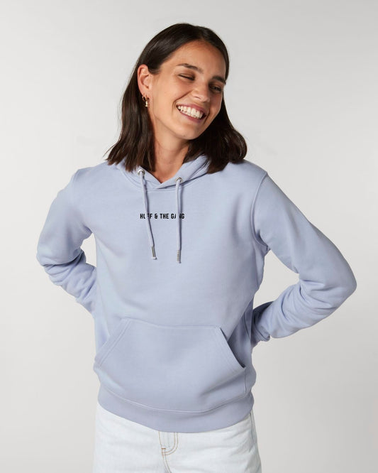 Damen Basic Hoodie "HOFF & THE GANG" Serene Blue