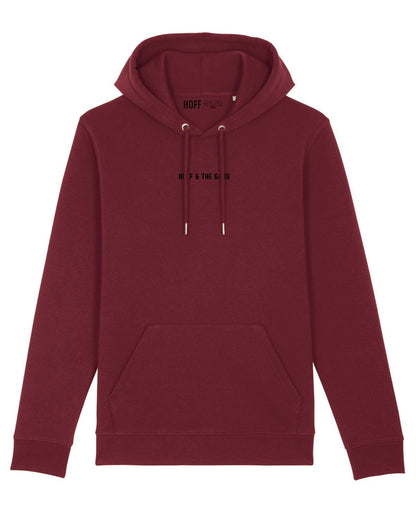 Damen Basic Hoodie "HOFF & THE GANG" Burgundy