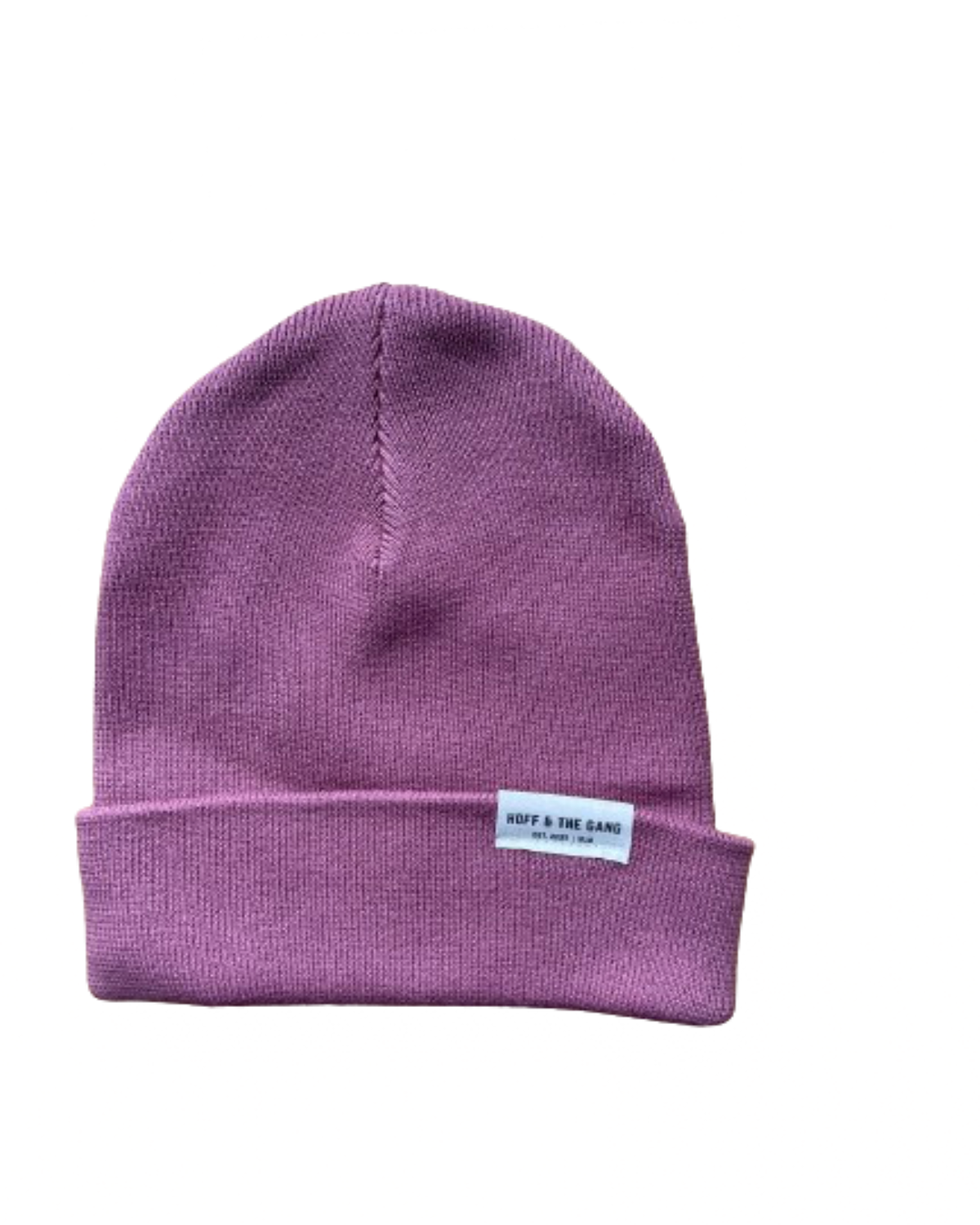 Unisex Rib Beanie "Limited" Hibiskus Rosé 1/25