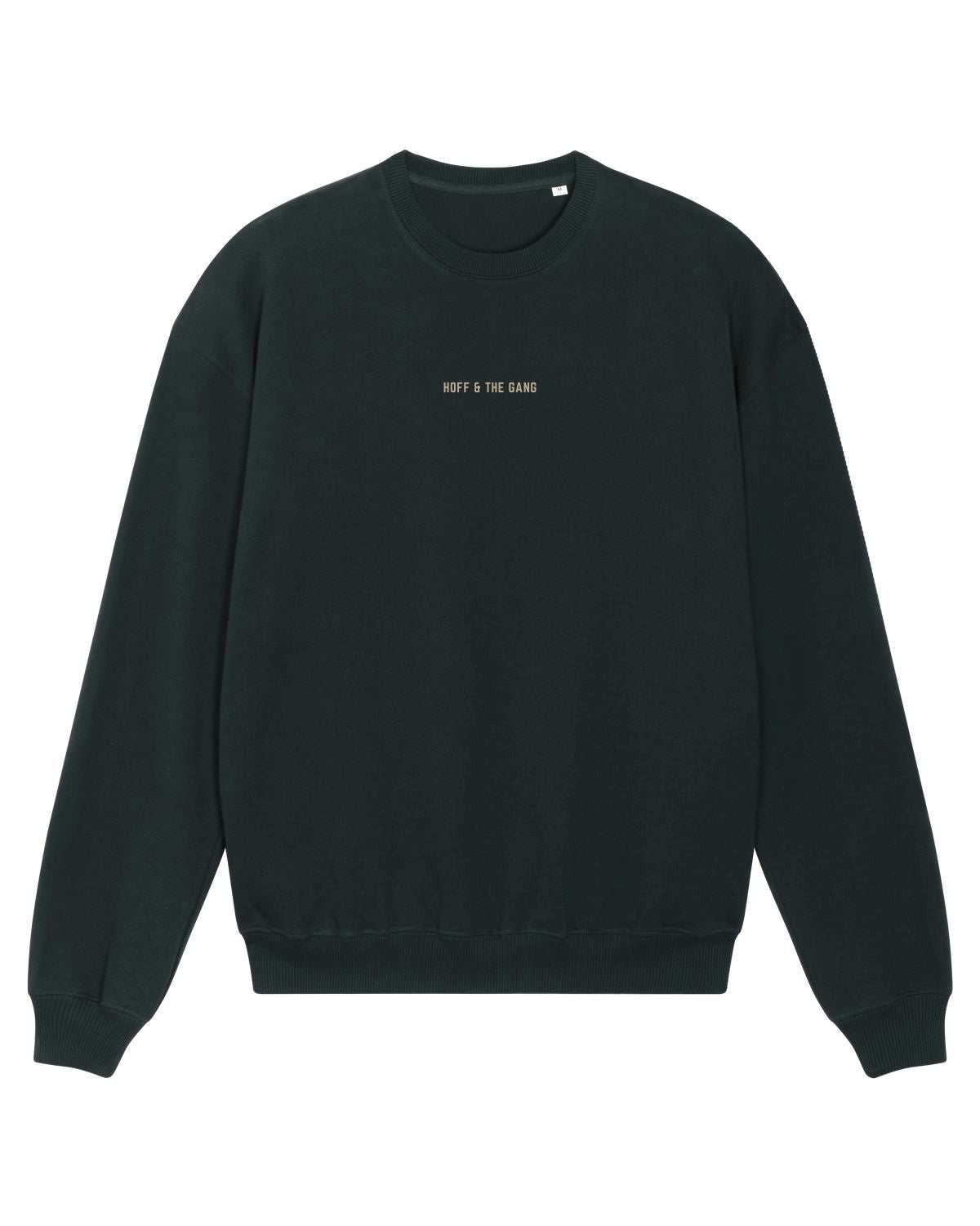 Damen Oversized Sweatshirt "MEMBER of ... HOFF & THE GANG" Black