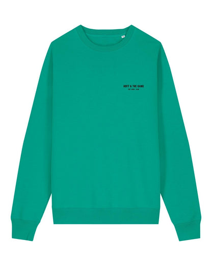 Herren Basic Sweatshirt "HOFF & THE GANG" Go Green