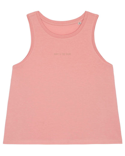 Damen Basic Tanktop "HOFF & THE GANG" Canyon Pink