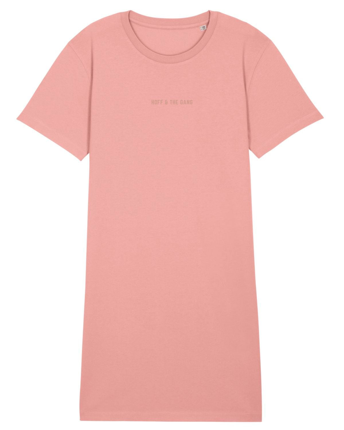 Damen T-Shirt Kleid "HOFF & THE GANG" Canyon Pink