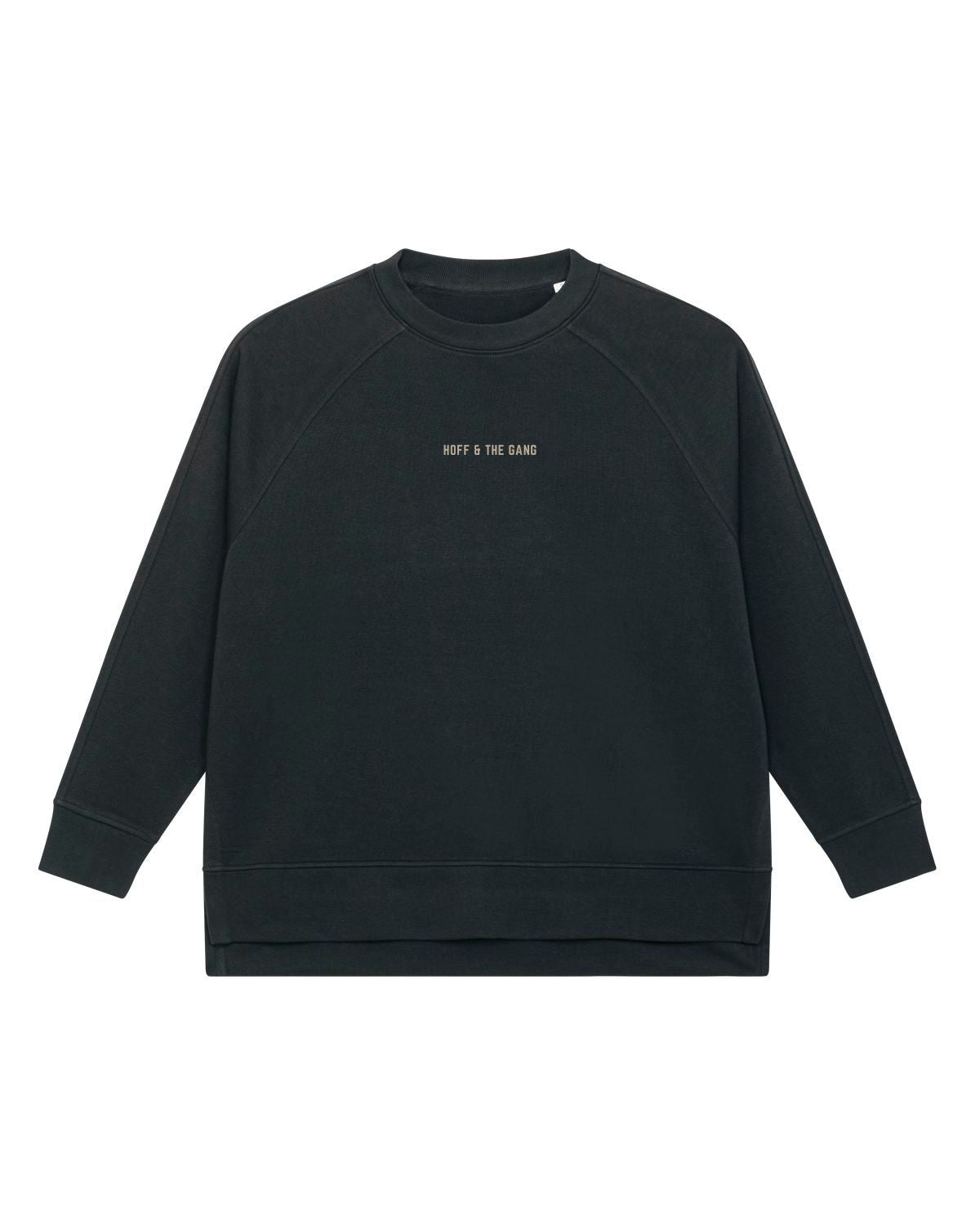 Damen Crewneck Sweatshirt "HOFF & THE GANG" Black