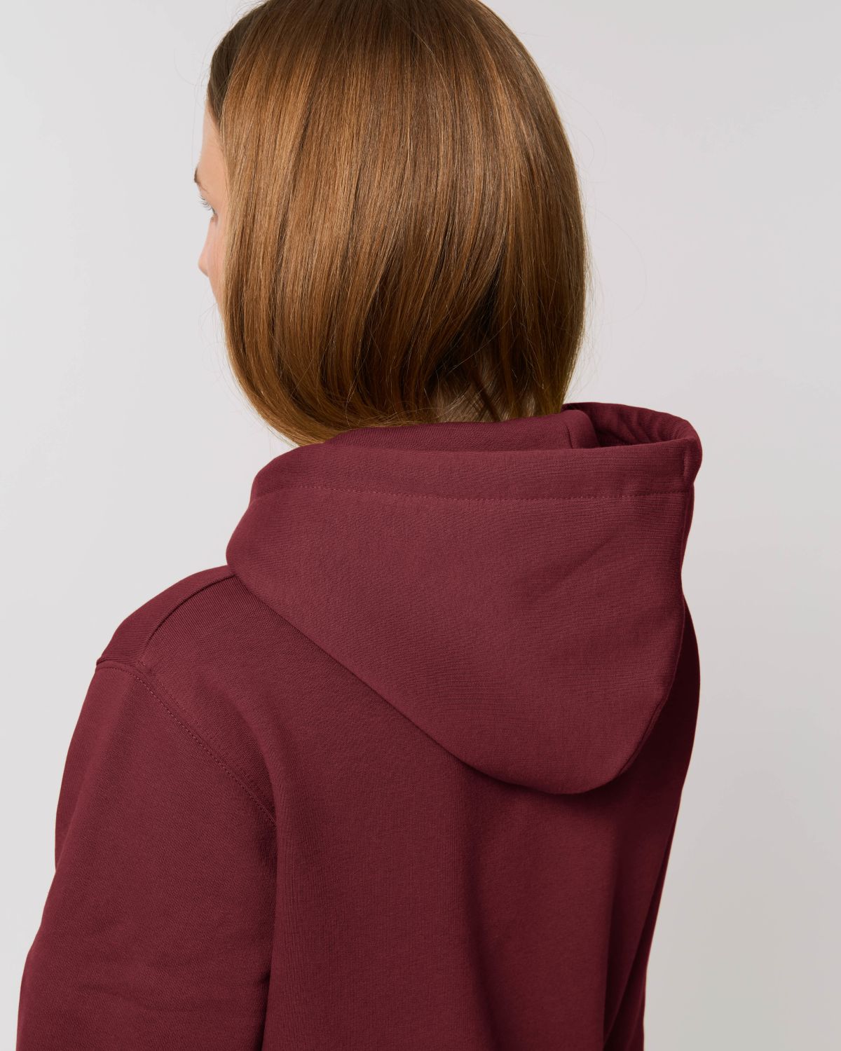 Damen Basic Hoodie "HOFF & THE GANG" Burgundy