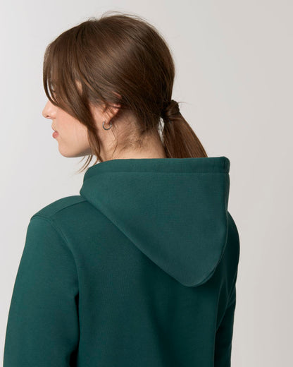 Damen Basic Hoodie "HOFF & THE GANG" Glazed Green