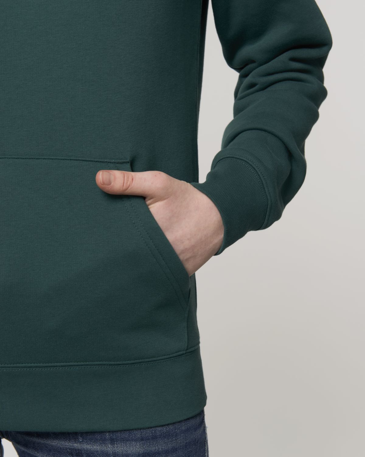 Damen Basic Hoodie "HOFF & THE GANG" Glazed Green